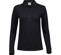 Tee Jays Ladies Luxury Long Sleeve Stretch Polo Casual Partywear