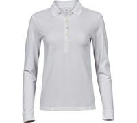 Tee Jays Ladies Luxury Long Sleeve Stretch Polo Casual Partywear