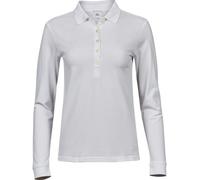 Tee Jays Ladies Luxury Long Sleeve Stretch Polo Casual Partywear