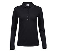 Tee Jays Ladies Luxury Stretch Long Sleeve Cotton/Elastane Polo Shirt