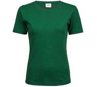 Tee Jays Ladies Womens Interlock Short Sleeve Crew Neck Tee T-Shirt
