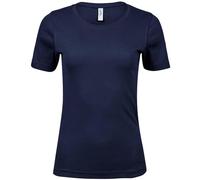 Tee Jays Ladies Womens Interlock Short Sleeve Crew Neck Tee T-Shirt