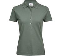 Tee Jays Ladies Womens Short Sleeve Luxury Stretch Cotton Polo Shirt