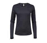 Tee Jays Ladies Womens Womans Superior Quality Long Sleeve Cotton T-Shirt