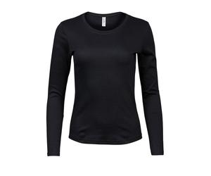 Tee Jays Ladies Womens Womans Superior Quality Long Sleeve Cotton T-Shirt