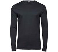 Tee Jays Long Sleeve Tee Interlock Cotton Crew Neck T-Shirt S-3XL