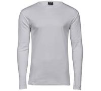 Tee Jays Long Sleeve Tee Interlock Cotton Crew Neck T-Shirt S-3XL