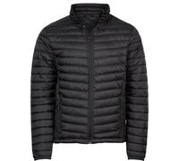 Tee Jays Mens BLACK GREY BLUE or GREEN Showerproof Zepelin Padded Jacket