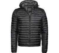 Tee Jays Mens Crossover Hooded Padded Outdoor Jacket / N/A N/A PC3415