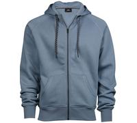 Tee Jays Men's Fashion Full Zip Everyday Wear Hoodie with Contrast Strings