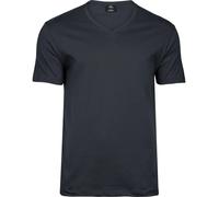 Tee Jays Mens Fashion V-Neck Sof-Tee Mens Short Sleeve Cotton Casual T-Shirt