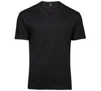 Tee Jays Mens Fashion V-Neck Sof-Tee Mens Short Sleeve Cotton Casual T-Shirt