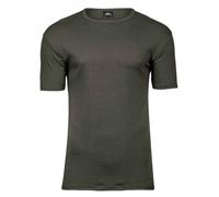 Tee Jays Mens Interlock Short Sleeve Crew Neck Tee T-Shirt S-5XL