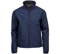 TEE JAYS Men's Lightweight Active Soft Shell Jacket in Navy | Size: Medium TEE JAYS Navy M