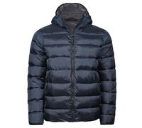 TEE JAYS Men's Lite Hooded Padded Jacket in Navy | Size: XS TEE JAYS Navy XS