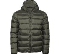 TEE JAYS Men's Lite Padded Jacket in Green | Size: Medium TEE JAYS Green M