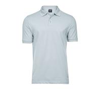 TEE JAYS Men's Luxury Piqué Stretch Polo Shirt in Mint | Size: Small TEE JAYS Mint S