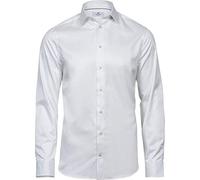 Tee Jays Mens Luxury Shirt Slim Fit, White, Large. TJ4021