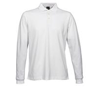 Tee Jays Mens Luxury Stretch Long Sleeve Polo Shirt BC3306