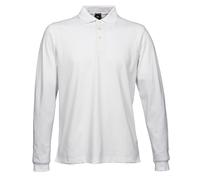 Tee Jays Mens Luxury Stretch Long Sleeve Polo Shirt BC3306
