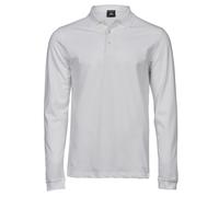 Tee Jays Mens Luxury Stretch Long-Sleeved Polo Shirt RW10917