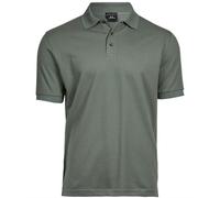 TEE JAYS Men's Luxury Stretch Pique Polo Shirt in Pale Green | Size: 2XL TEE JAYS Pale Green 2XL