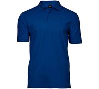 TEE JAYS Men's Luxury Stretch Pique Polo Shirt in Indigo | Size: Large TEE JAYS Indigo L