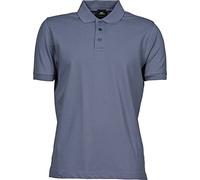 Tee Jays Mens Luxury Stretch Polo - Flint Stone - XL