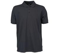 Tee Jays Mens Luxury Stretch Short Sleeve Polo Shirt - Grey - XX-Large