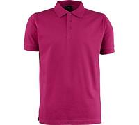 Tee Jays Mens Luxury Stretch Short Sleeve Polo Shirt - Red - Large