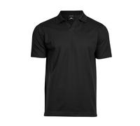 Tee Jays Mens Luxury Stretch V Neck Polo Shirt RW10916
