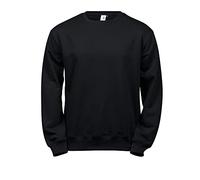 Tee Jays Mens Power Sweatshirt, Black, L