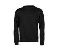 Tee Jays Mens Ribbed Interlock Crew Neck Sweatshirt BC7260