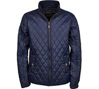 Tee Jays Mens Richmond Diamond Quilted Jacket (S) (Deep Navy)