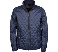 TEE JAYS Men's Richmond Padded Jacket in Mid Navy | Size: Large TEE JAYS Mid Navy L