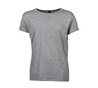 Roll Sleeve Cotton T-Shirt TEE JAYS Grey L