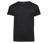 Tee Jays Men's Roll-Up Sleeve Fashionable Relaxed Fit Tee
