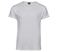 Tee Jays Men's Roll-Up Sleeve Fashionable Relaxed Fit Tee