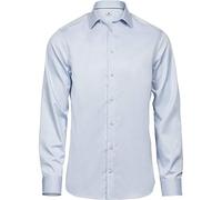 Tee Jays Mens Shirt Slim Fit, Light Blue, Medium. TJ4021