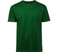 Tee Jays Mens Short Sleeve T-Shirt, Forest Green, X-Large. TJ8000