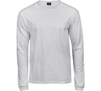 Long sleeve T-shirt Tee Jays Fashion Sof Blanc 4XL