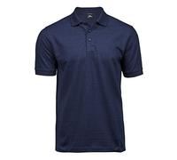 Tee Jays - Men's stretch short sleeve polo shirt, Denim, M