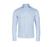 TEE JAYS Men's Stretch Long-Sleeved Active Shirt in Light Blue | Size: Medium TEE JAYS Light Blue M