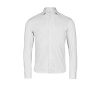 TEE JAYS Men's Stretch Long-Sleeved Active Shirt in White | Size: Medium TEE JAYS White M
