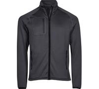 Tee Jays Mens Stretch & Stand Up Collar Fleece Jacket