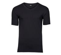 TEE JAYS Men's Stretch T-Shirt in Black | Size: Small TEE JAYS Black S