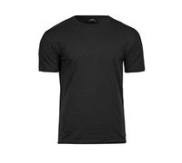 Tee Jays Mens Stretch T-Shirt (L) (Black)