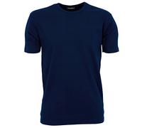 Tee Jays Mens TJ520 Short Sleeve Interlock Tee - Navy Blue - M