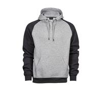 Tee Jays Mens Two Tone Raglan Hooded Sweatshirt / N/A N/A PC3428