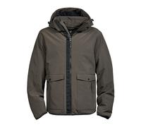TEE JAYS Men's Urban Adventure Soft Shell Jacket in Dark Olive | Size: Large TEE JAYS Dark Olive L